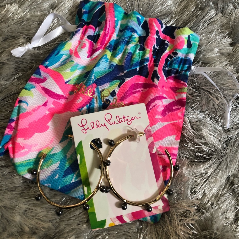 Lilly Pulitzer Gemma Hoop Earrings